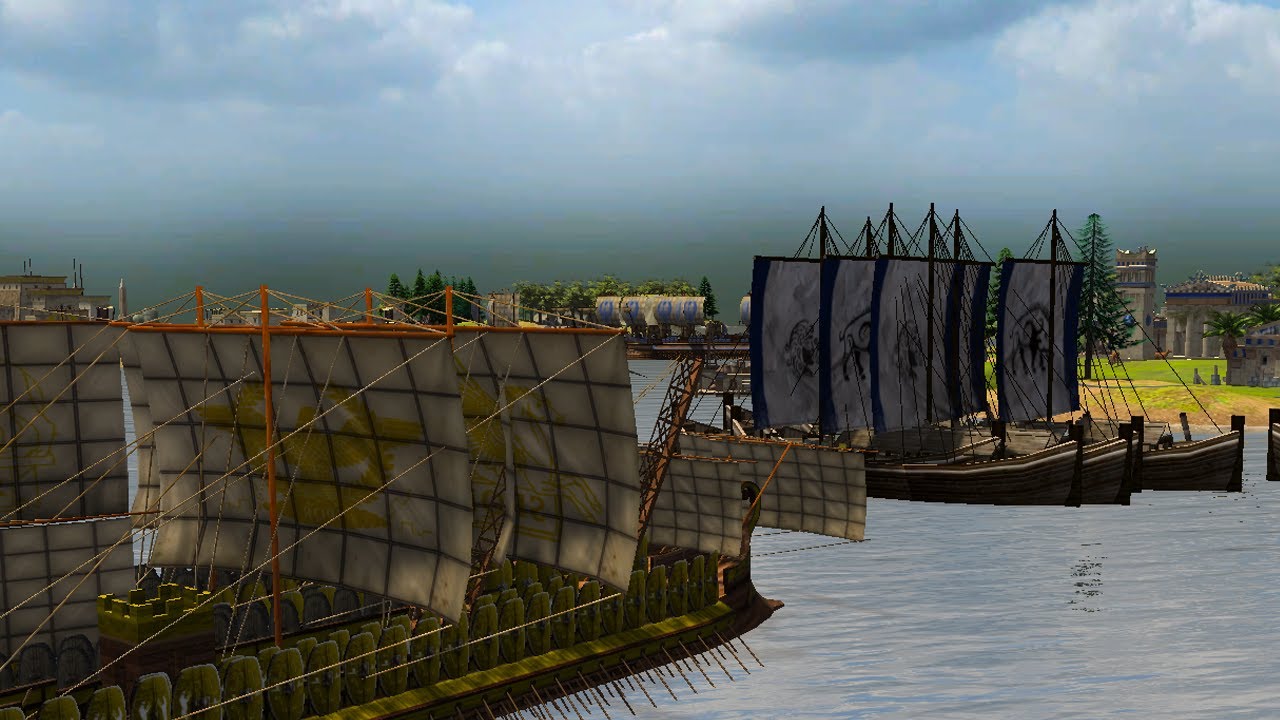 0 A.D. 3v3 | Naval Warfare on Islands!