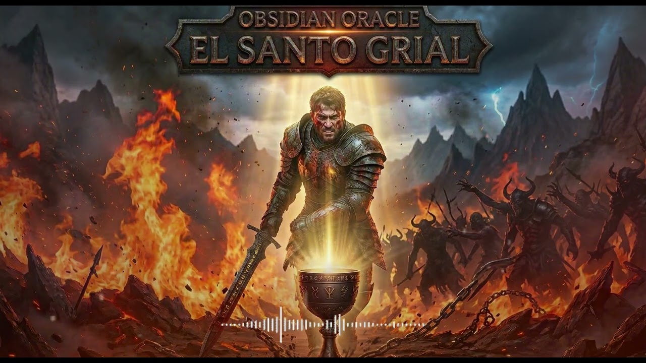 EL SANTO GRIAL - Obsidian Oracle | Epic Symphonic Power Metal (200 BPM) ⚔️🏆