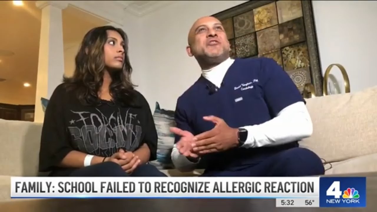 School Nurse Accuses Girl of Drugs Instead of Recognizing Severe Allergic Reaction | NBC New York