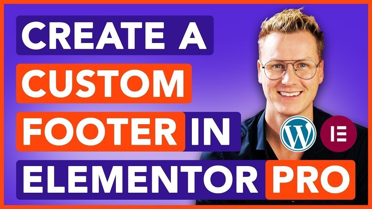 Создайте потрясающий нижний колонтитул с помощью Elementor Pro!