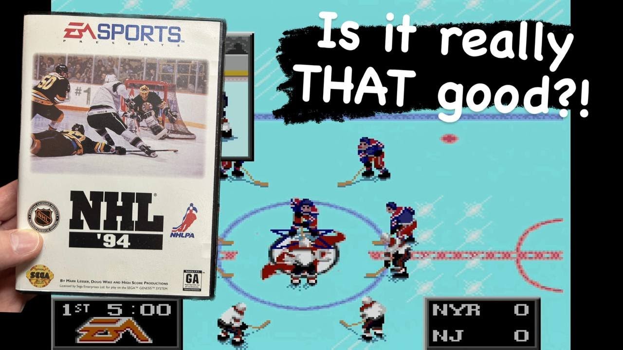 NHL '94 (Sega Genesis) - The Greatest NHL Video Game of All Time?