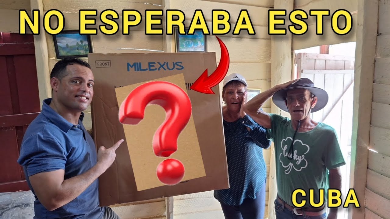 Sorprendo a mi mamá en Cuba con este gran regalo.