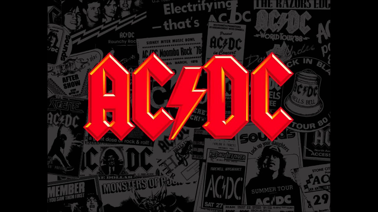 AC DC Dog Eat Dog backing track