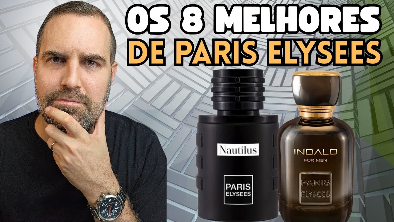 OS MELHORES PERFUMES DE PARIS ELYSEES