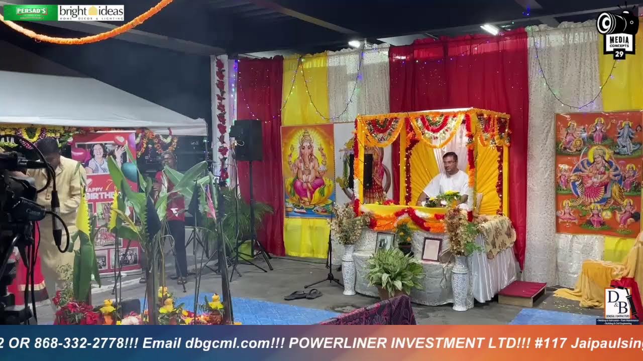 NIGHT 3 Parbatee Seecharan & Family Ramayan Yagna 2025!!!