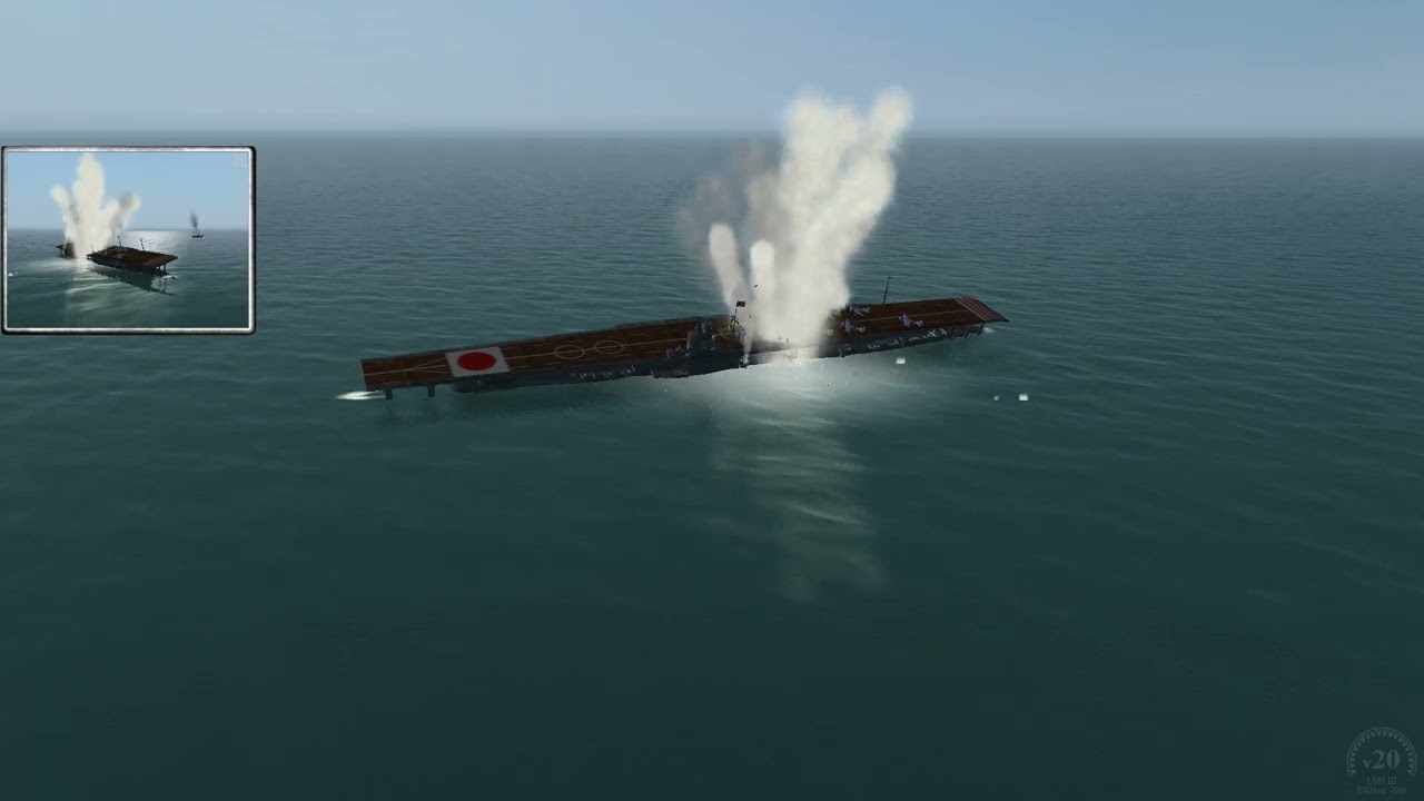 Sinking The IJN Akagi | Living Silent Hunter 3 2020 Edition - The Final Attack