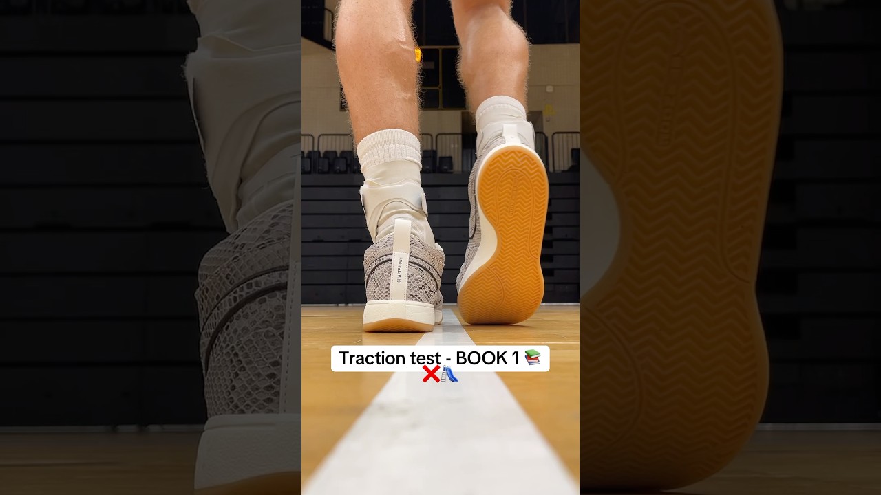 Traction test for the BOOK 1 in the &ldquo;Python&rdquo; colorway! 🐍 #basketballshoes #devinbooker #nikebook1