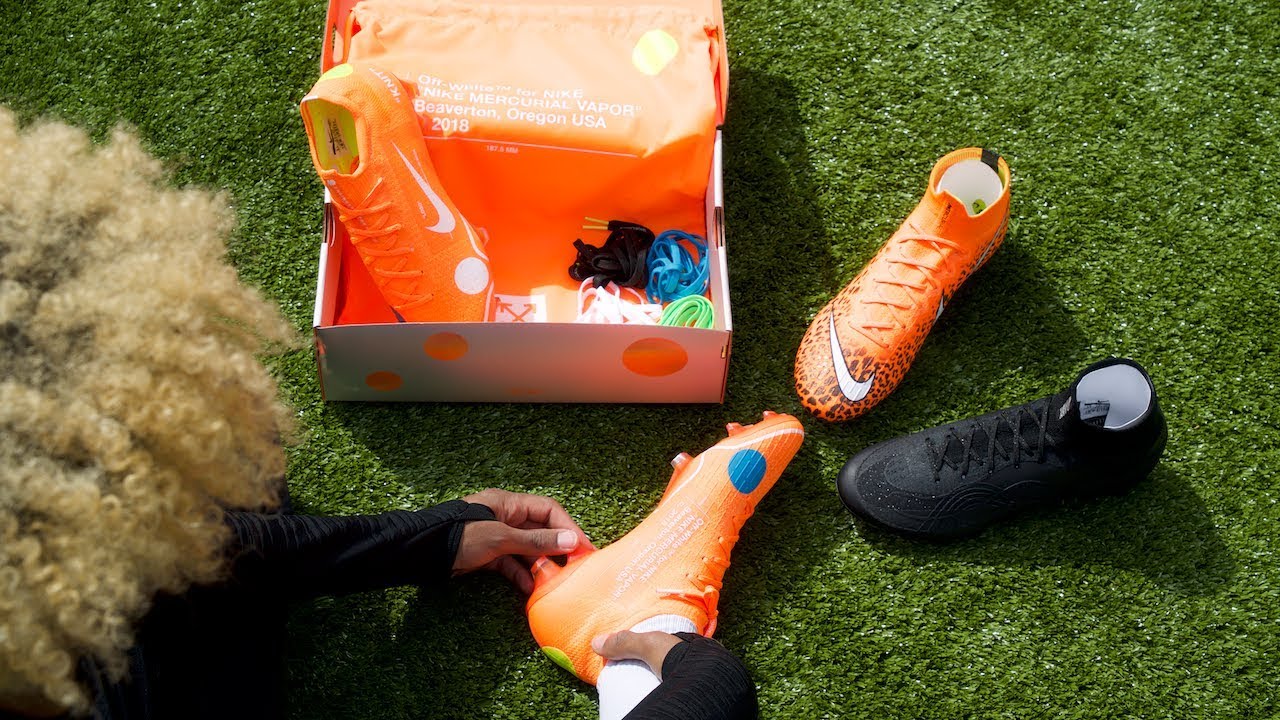 UNBOXING! OFF WHITE x NIKE MERCURIAL 360 + GIVEAWAY 🤩 | KitLab