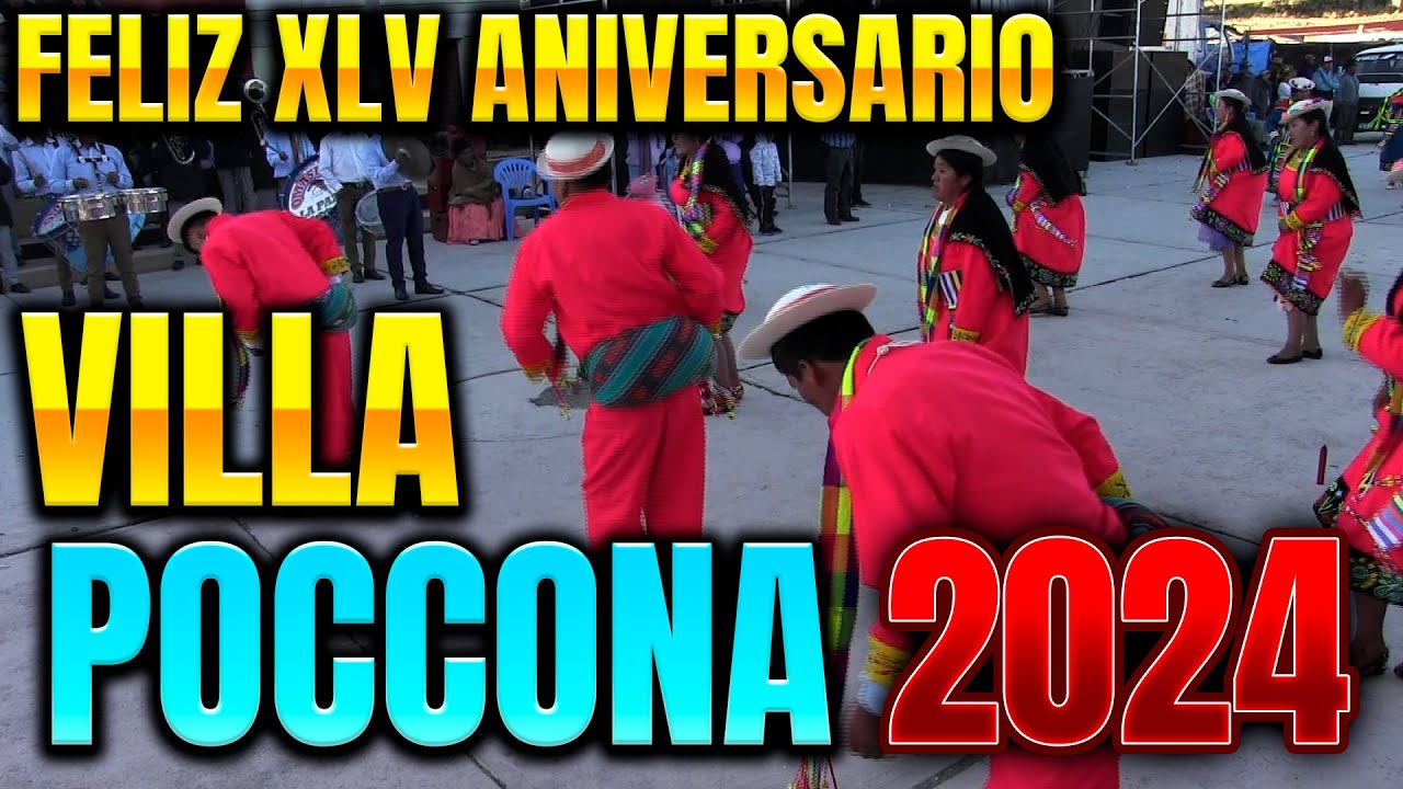 Entrada Folclórica por el Aniversario del C.P. Villa Poccona - Yunguyo 2024.