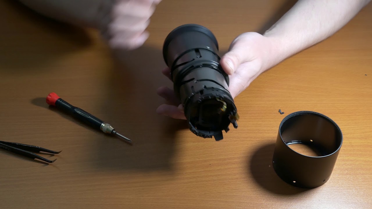 [4K] Разбор объектива SONY FE 24-240 мм F3.5-6.3 OSS SEL24240 Disassembling