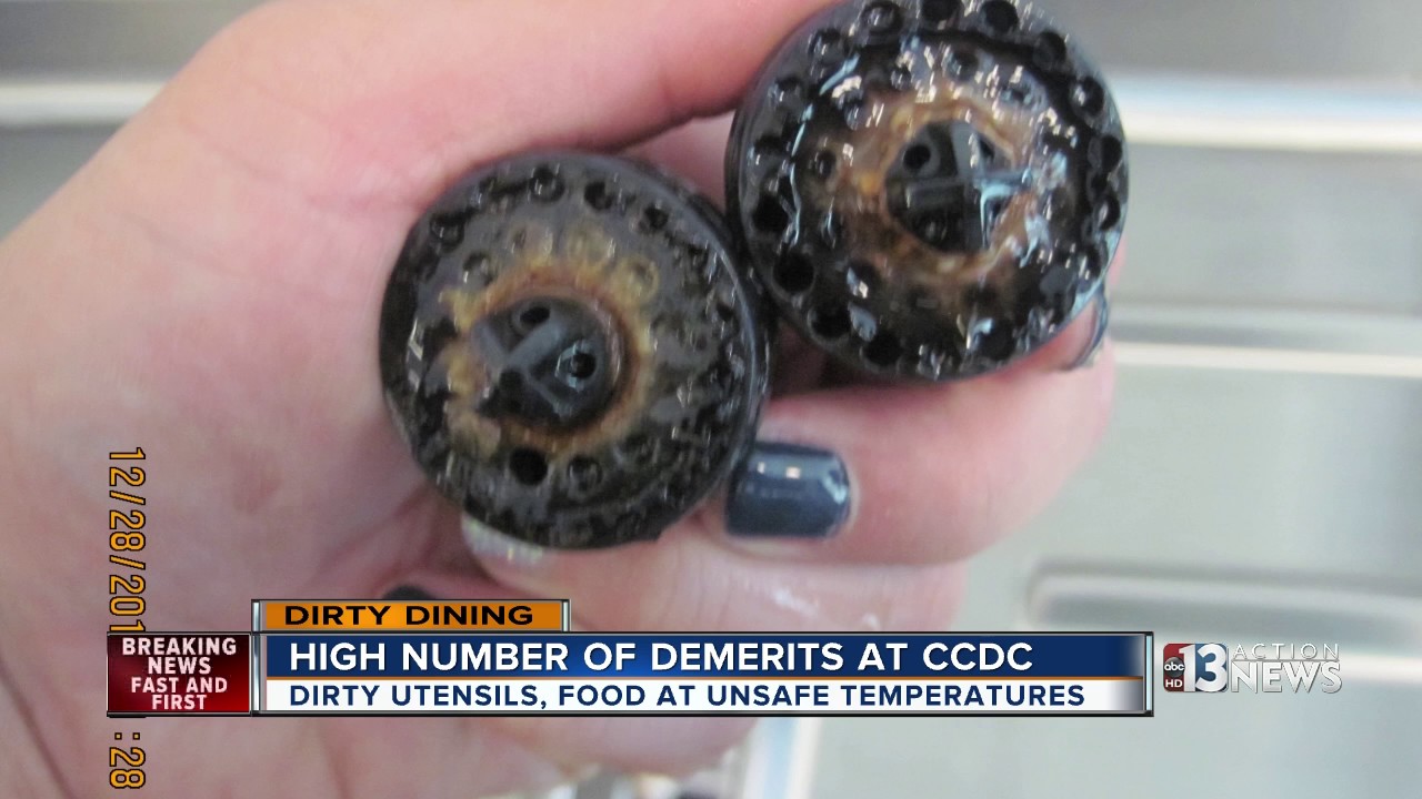 Clark County Detention Center employee dining room on Dirty Dining