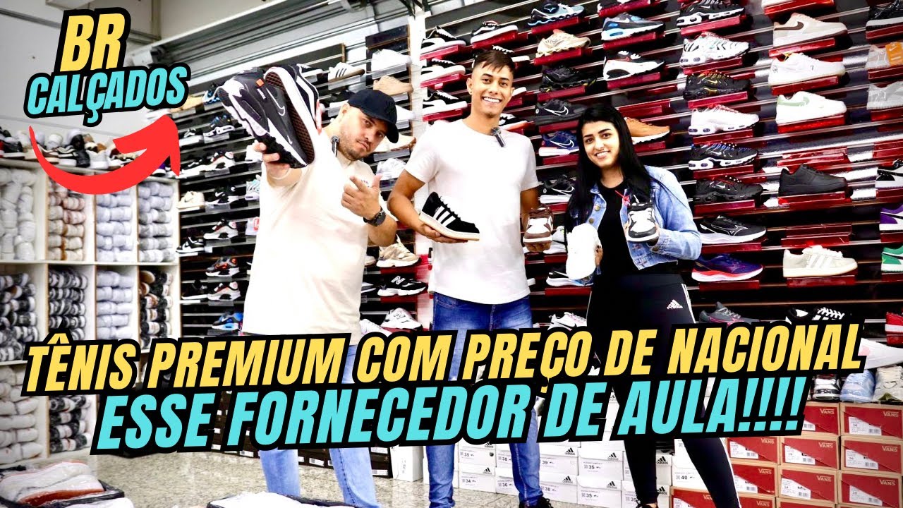 🔥FORNECEDOR DE TÊNIS PREMIUM DE ALTA QUALIDADE E COM O PREÇO MUITO ABAIXO DA CONCORRÊNCIA!