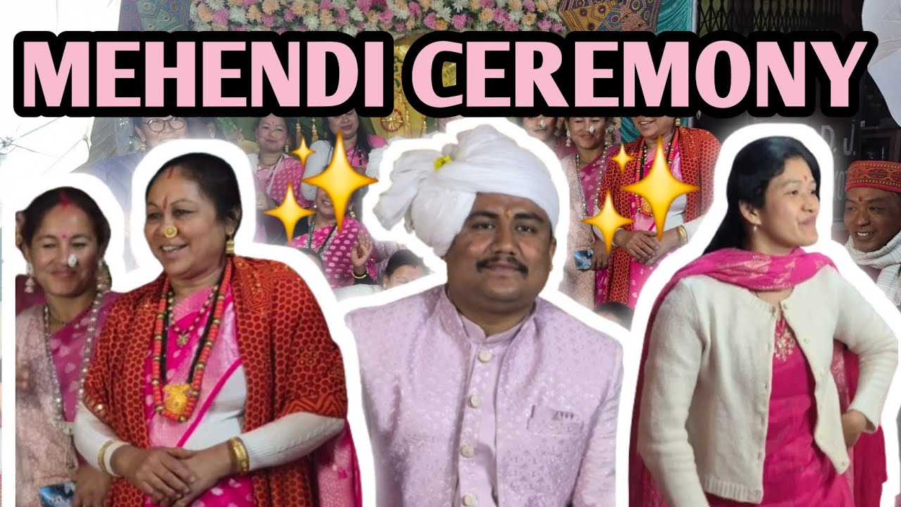 Mehendi Ceremony 💓| Manoj Gwal | Rung Culture | Rung traditional wedding | Dharchula vlog | 