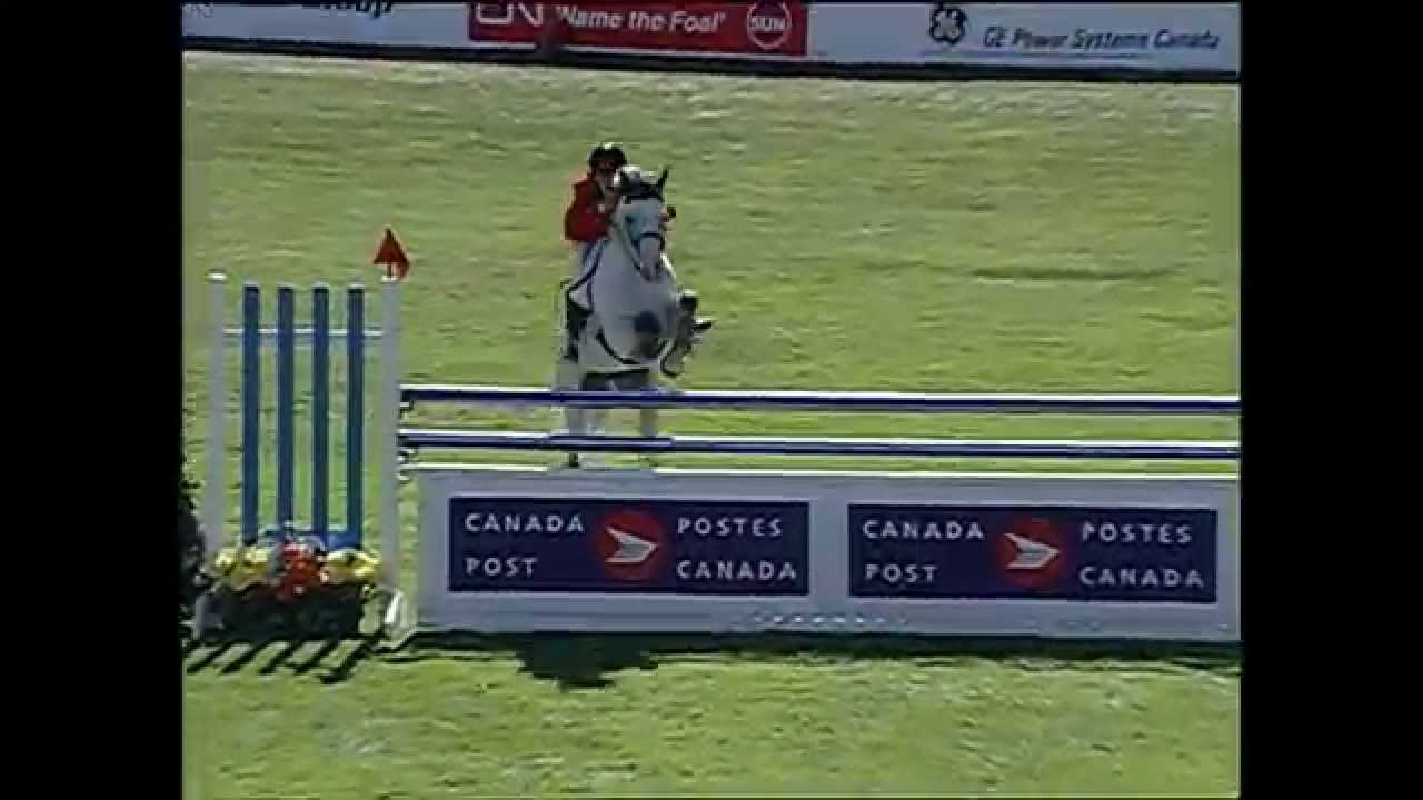 Spruce Meadows Moment - Leslie Howard & Nick of Diamonds 2002