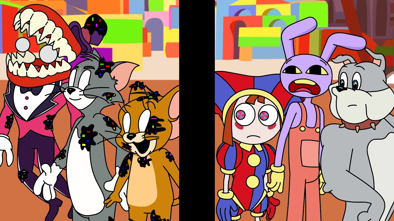 Corrupted Tom & Jerry  in TADC / Pibby Glitch (Animation)