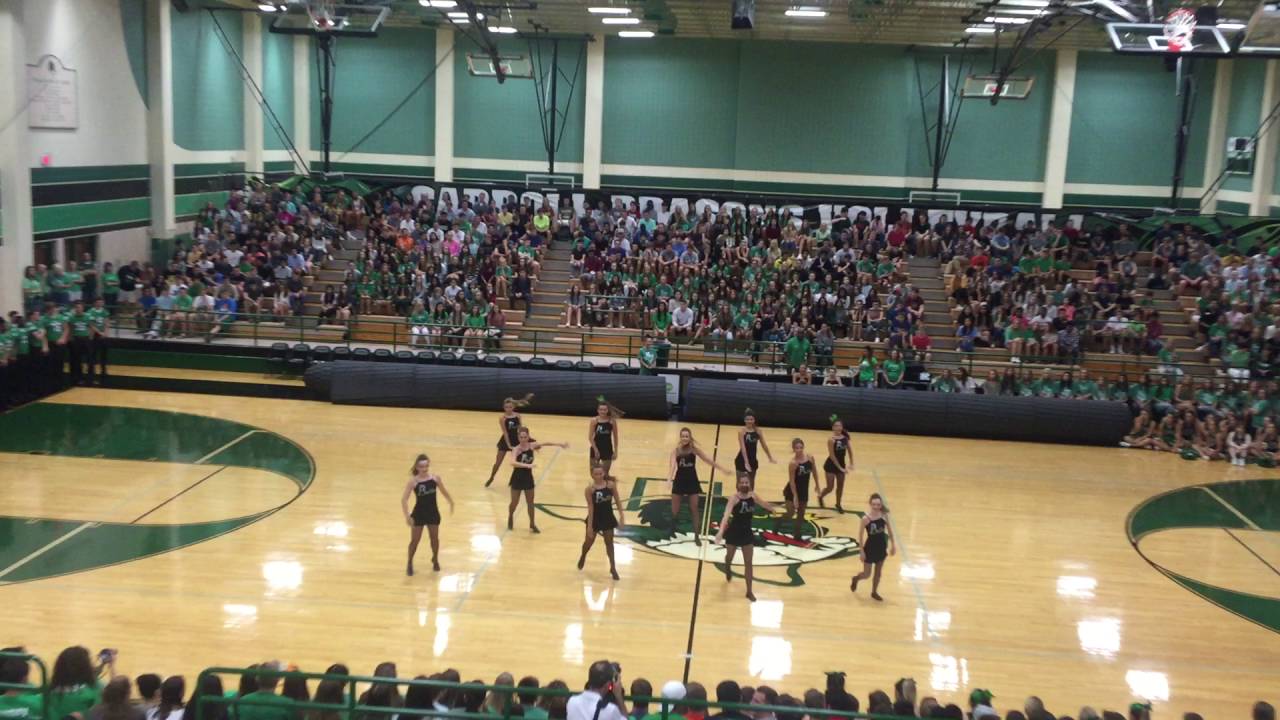 Officer Dance- Green Out Pep Rally 9/2/2016
