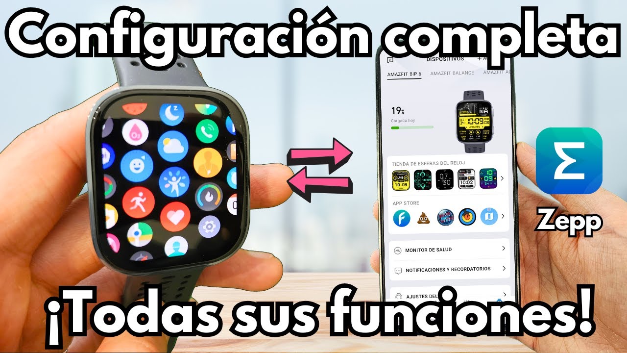 Amazfit Bip 6 👉 ¡Guía COMPLETA de Configuración y TODAS sus Funciones!