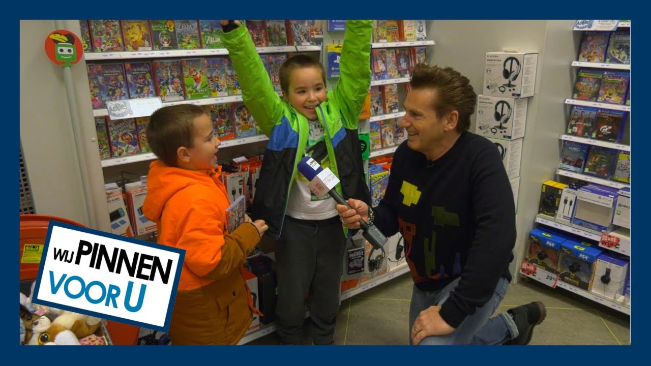 GRATIS COMPUTERSPEL bij INTERTOYS voor deze TWEE BROERTJES in Winkelcentrum Etten-Leur