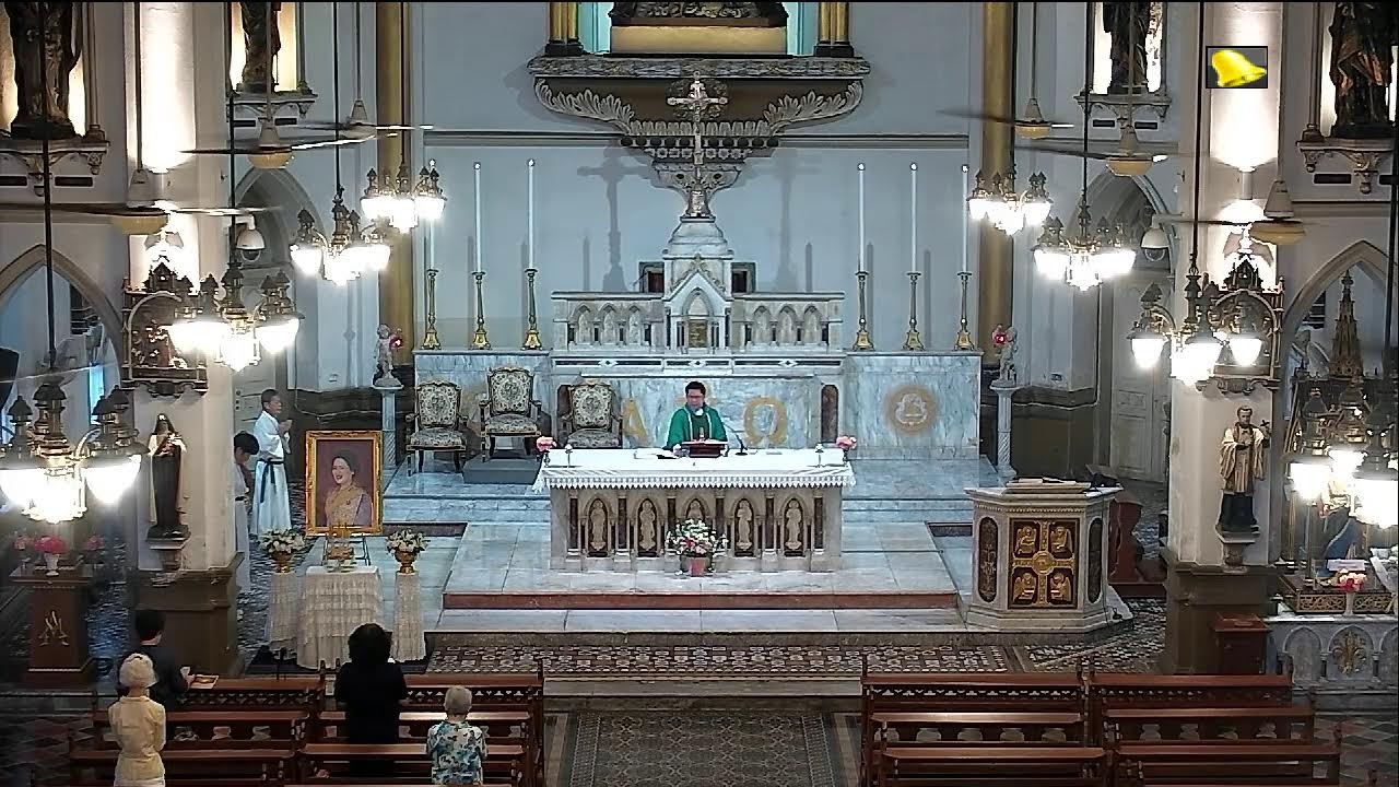 วัดแม่พระลูกประคำ กาลหว่าร์ (พิธีบูชาขอบพระคุณ ประจำวัน)