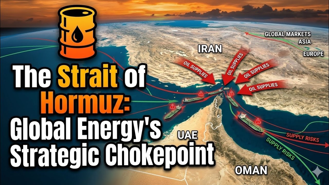 🛢️The Strait of Hormuz: Global Energy's Strategic Chokepoint