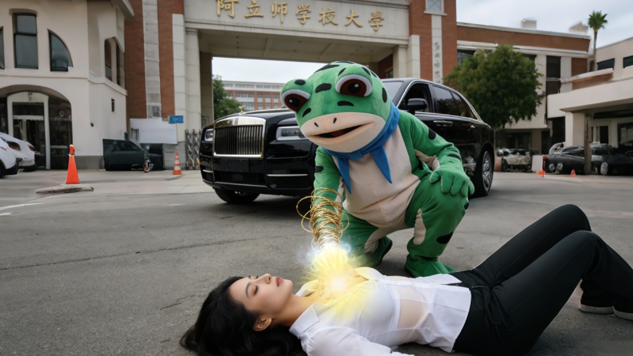 窮小子一眼看出美女身患絕症，單指一點將她救醒，原來小夥竟是渡劫成功的修仙大佬！【JDDJ】#短劇 #逆襲 #美女 #窮小子