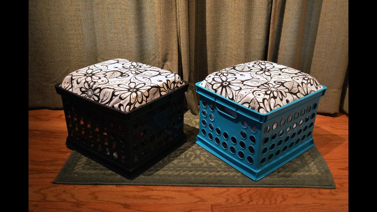 Seat Cushion for Crate Tutorial