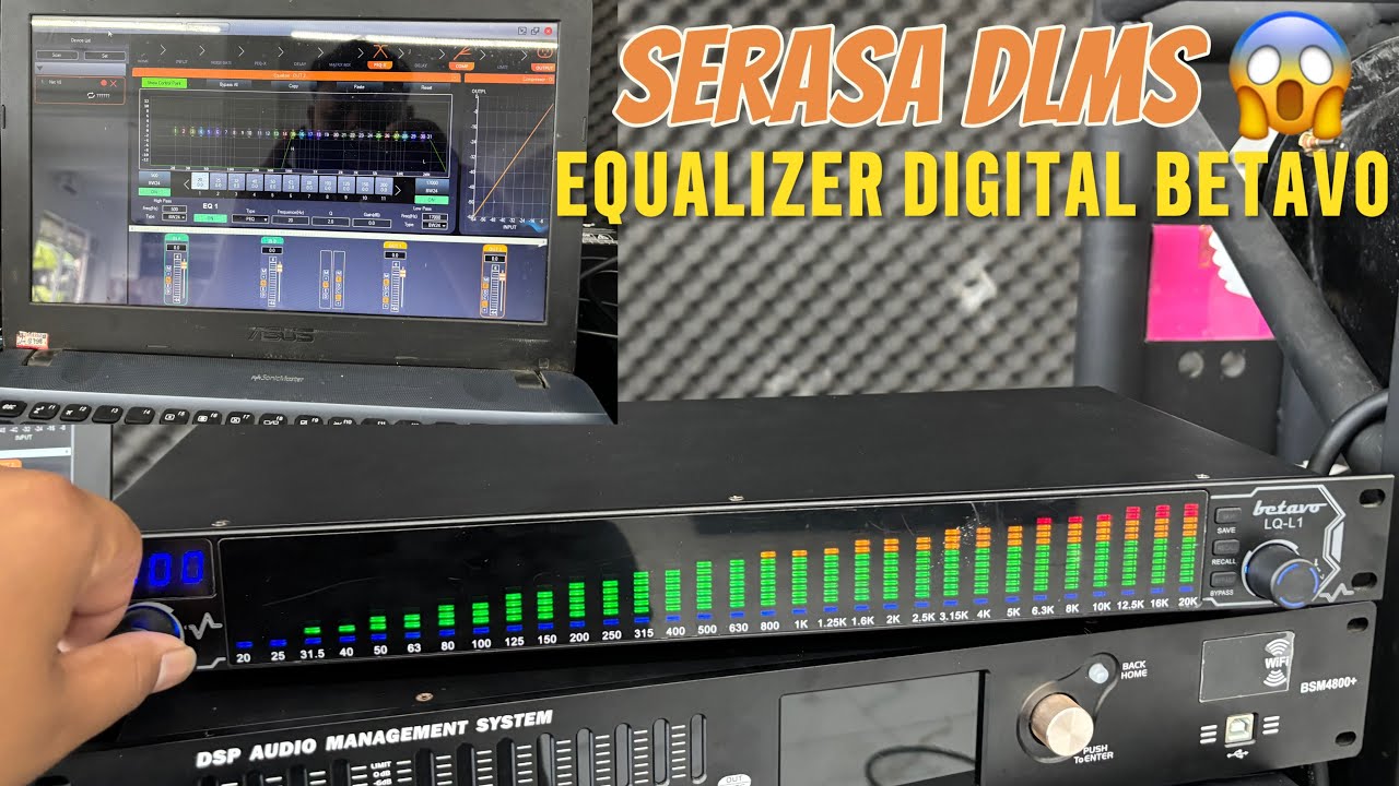 CARA SETING EQUALIZER DIGITAL BETAVO LQ-L1 - FITUR SERASA DLMS 😱
