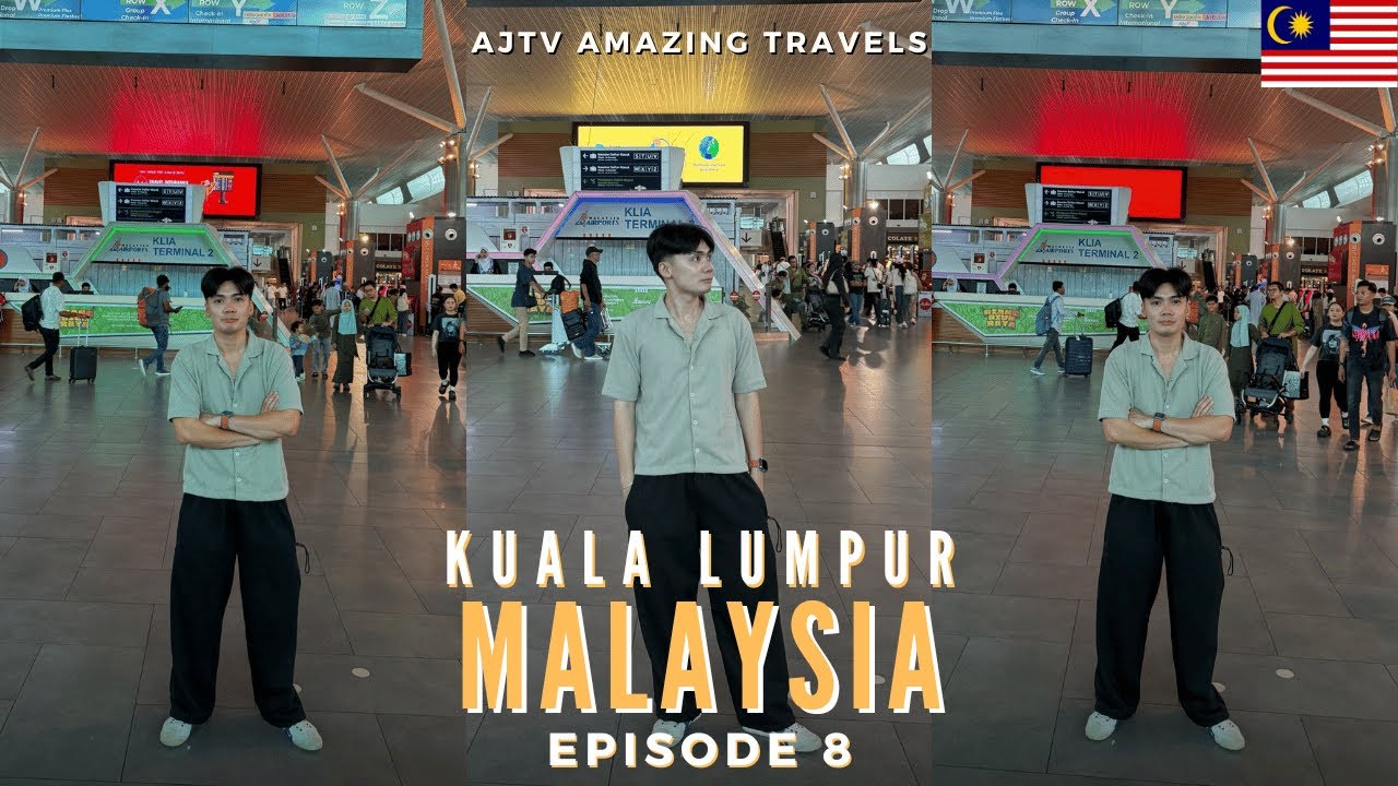 Kuala Lumpur Malaysia Vlog EP8: We Flew to Singapore Instead of the Bus | KLIA2 Airport Process 🇲🇾🇸🇬