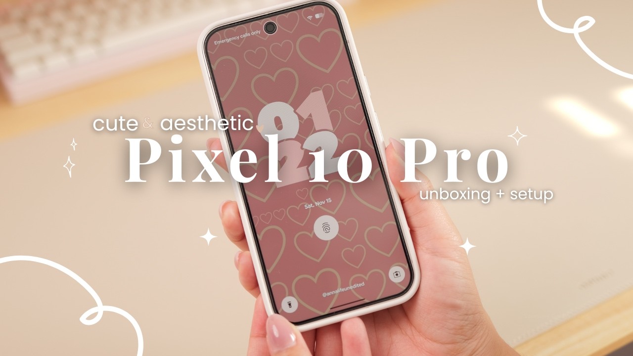 Распаковка Google Pixel 10 Pro (фарфор) | Эстетическая сборка и честный обзор