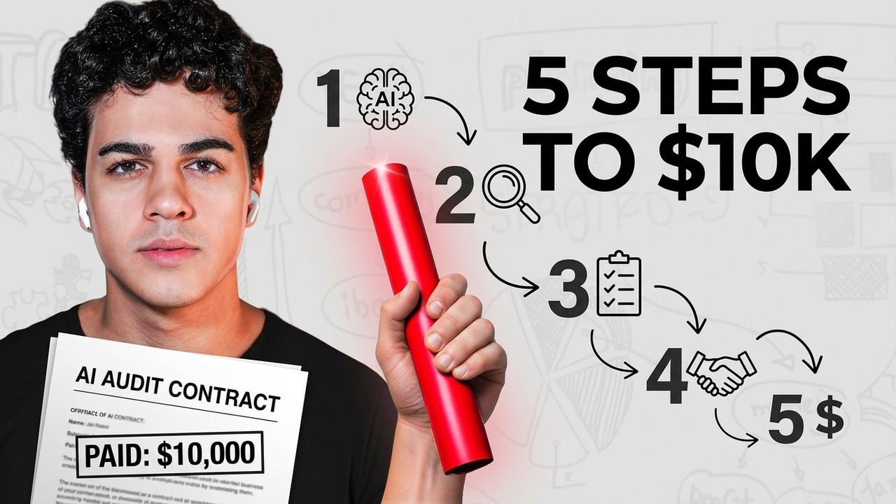 How I Sell $10,000 AI Audits (Our EXACT 5-Step Process)