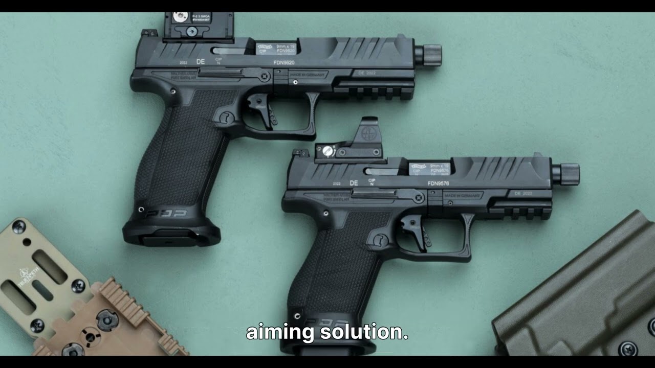 Пистолет Walther PDP FS OR Pro SD 9 мм: тактический пистолет класса Elite с 5,1-дюймовым стволом....