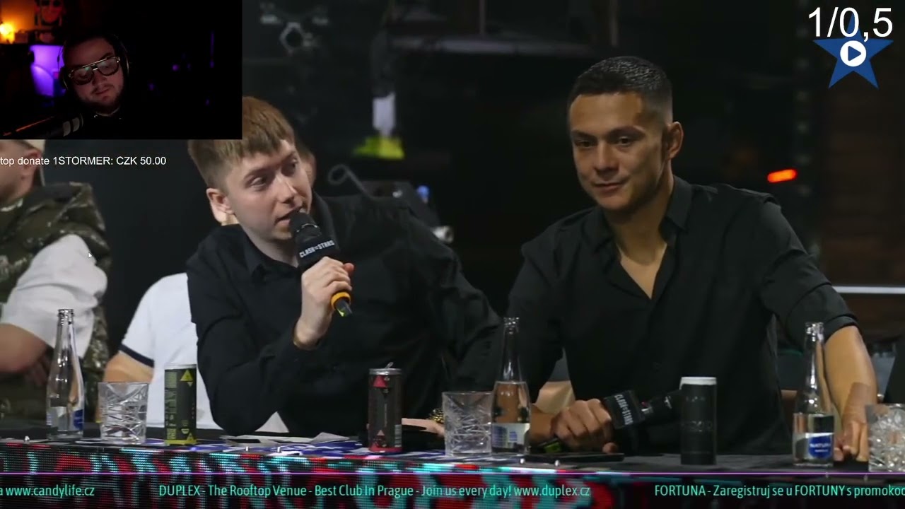 REAKCE NA: B4 THE CLASH (STREAM Z 22.10.)