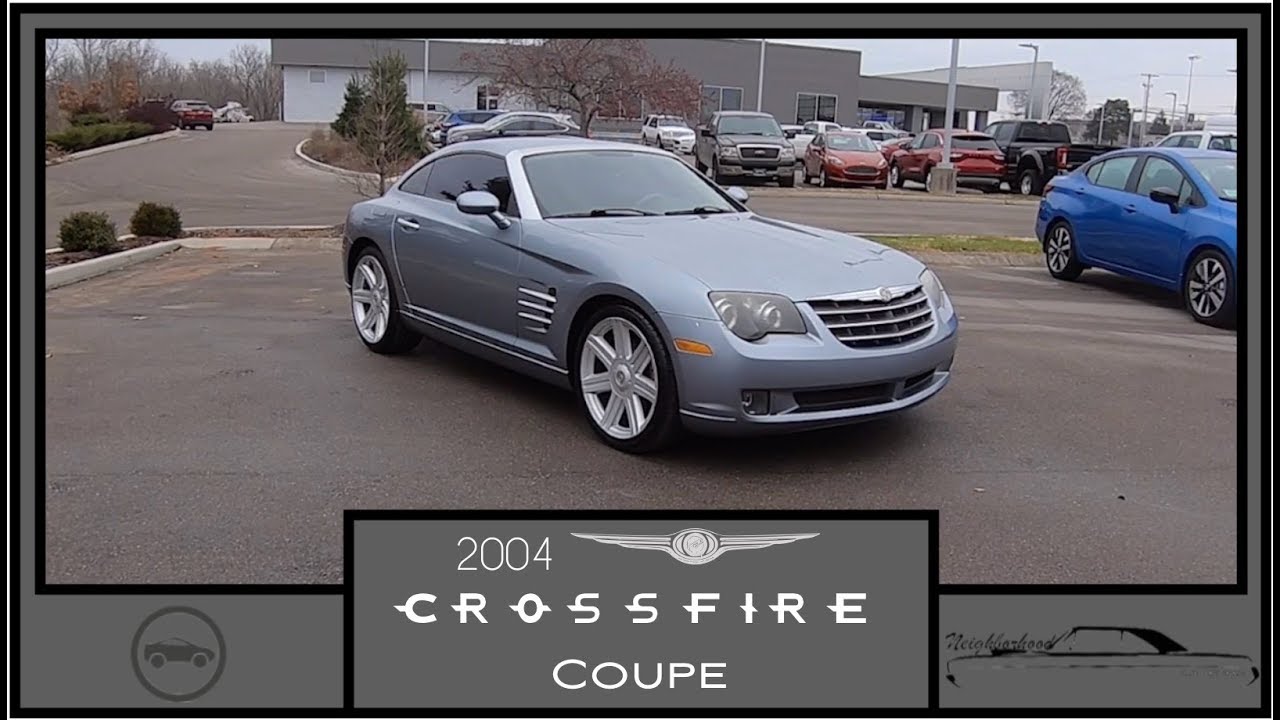 2004 Chrysler Crossfire Sport Coupe|Walk Around Video|In Depth Review|Test Drive