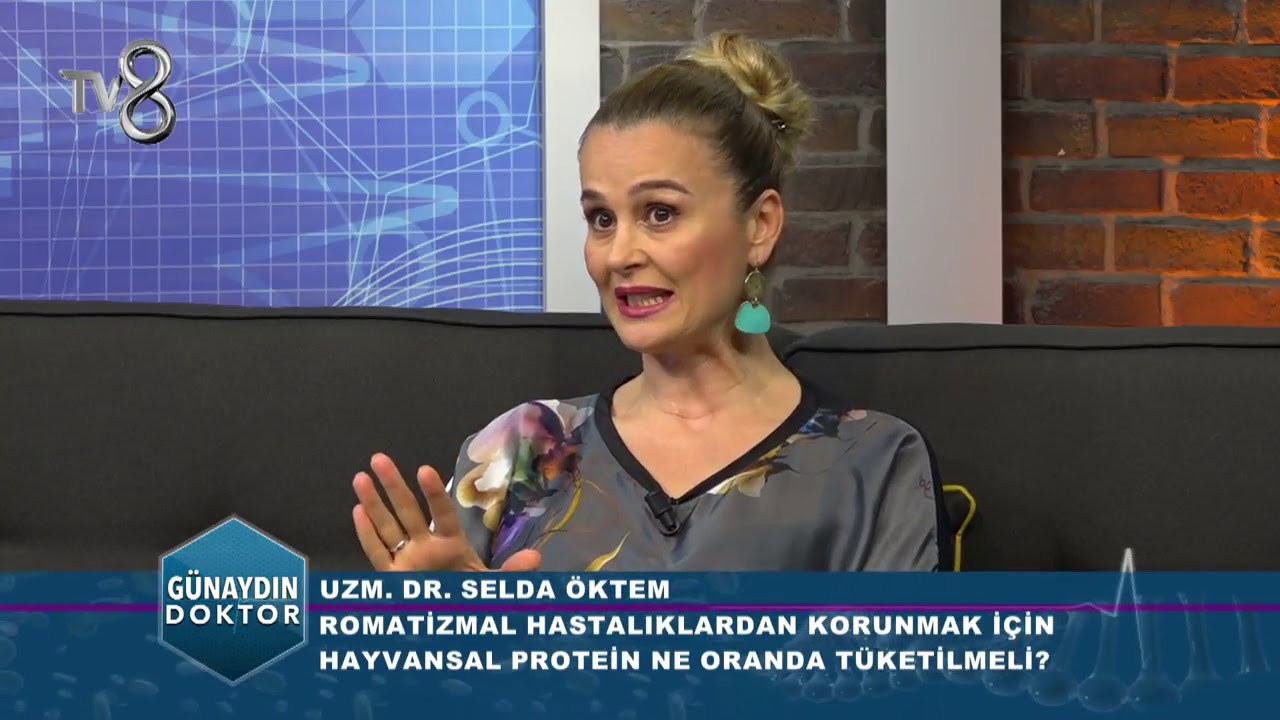 DR. SELDA ÖKTEM - Romatolojik Hastalıklarda Beslenme Şekli - TV8