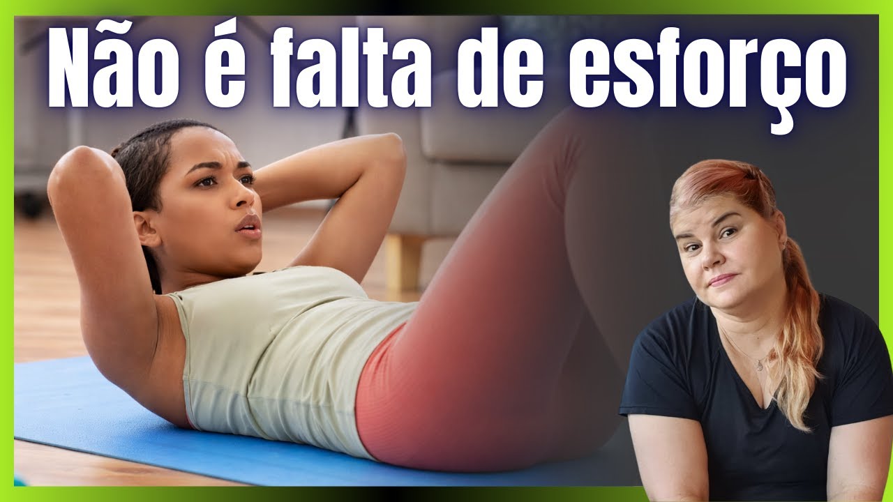Não consigo sentar no abdominal, por que isso acontece?