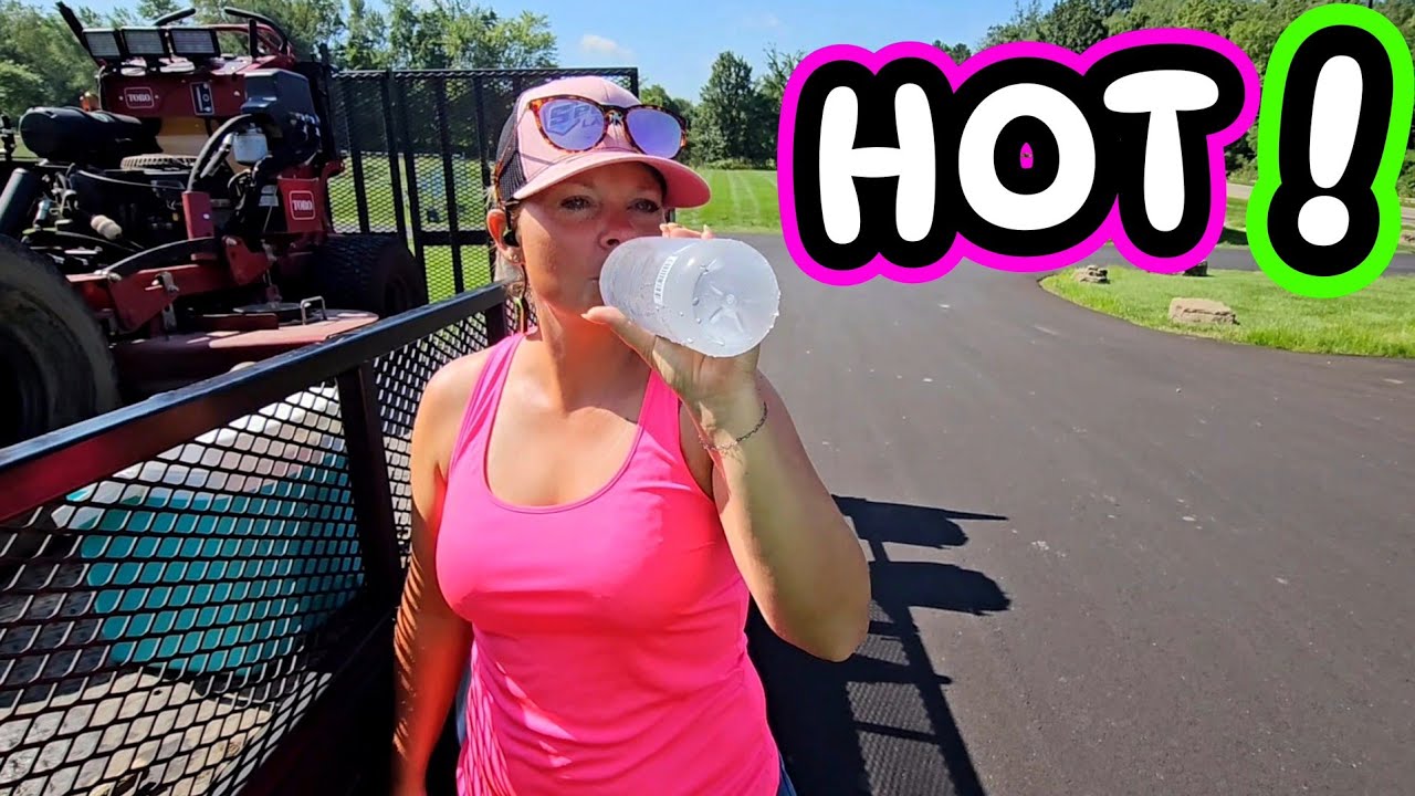 WE DIDN'T EXPECT THIS | HALF OUR LAWNS ARE DONE!