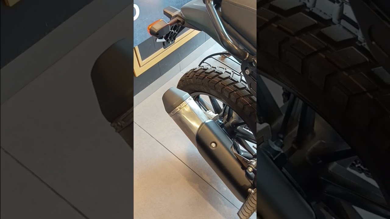 scram 440 exhaust sound | royal enfield scram 440 | exhaust sound