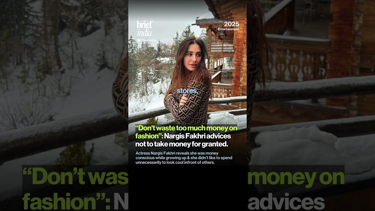&ldquo;Don&rsquo;t Waste Too Much Money on Fashion&rdquo; &ndash; Nargis Fakhri&rsquo;s Take on Sustainable Living