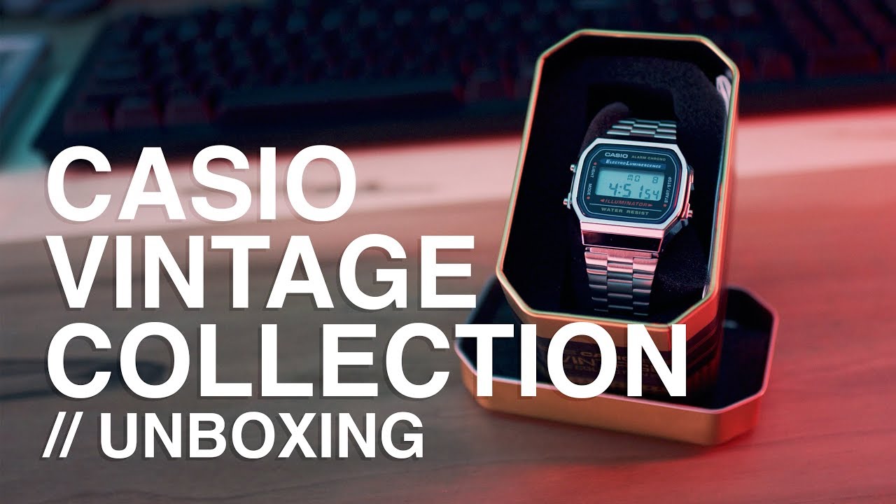Casio Silver Watch - Vintage Collection: Unboxing