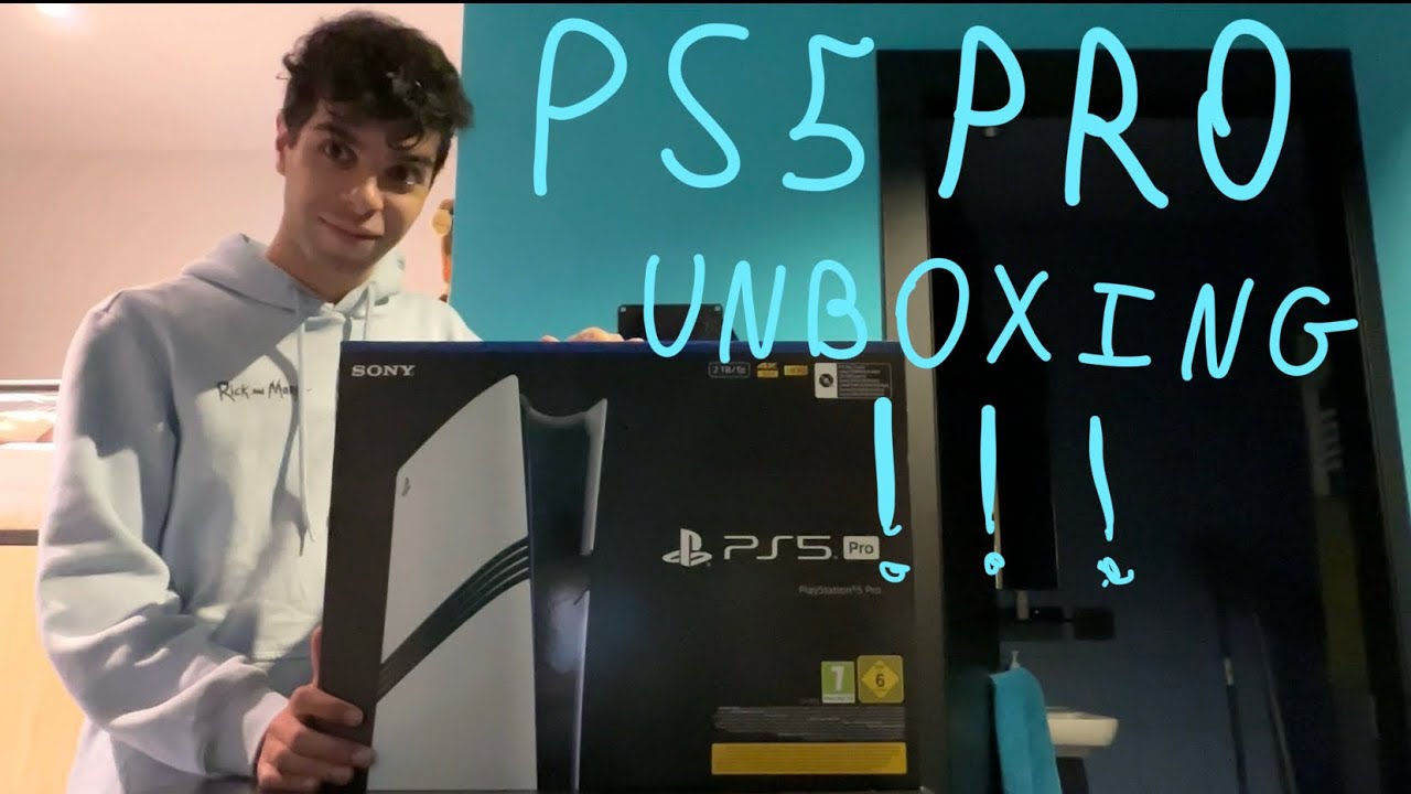 PS5 Pro Unboxing 