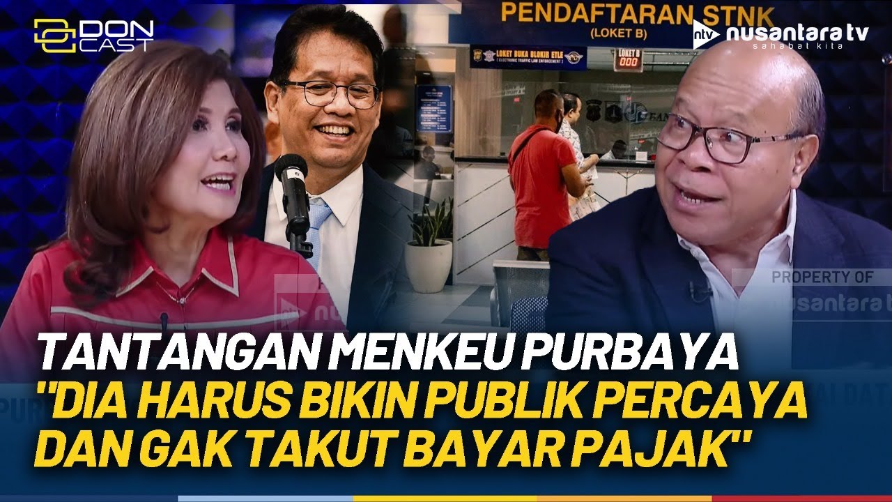 [FULL] Tantangan Menkeu 'Koboi' Purbaya, Aviliani: Dia Harus Bikin Publik Gak Takut Bayar Pajak!