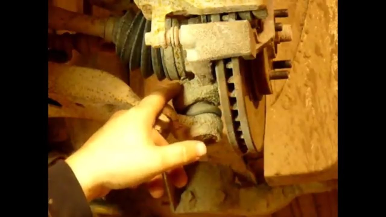 How to change lower ball joints on a Toyota Highlander