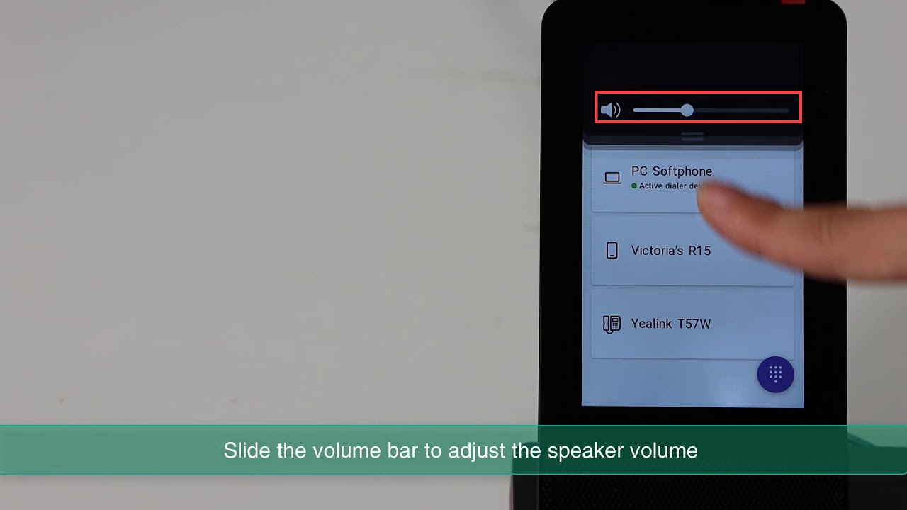 How to operate on the Yealink WH66&WH67 screen