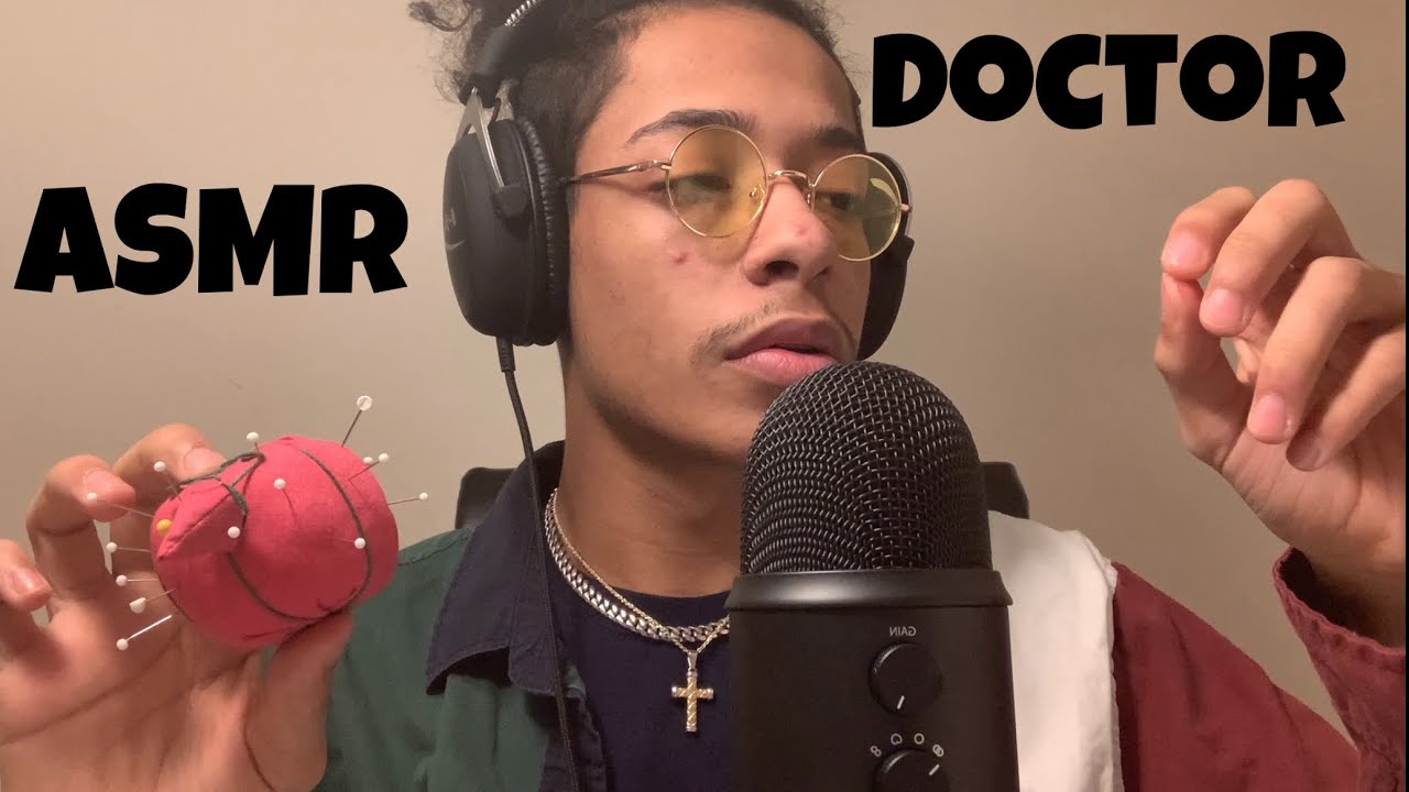 ASMR | Sleep Specialist Plucks Away Anxiety