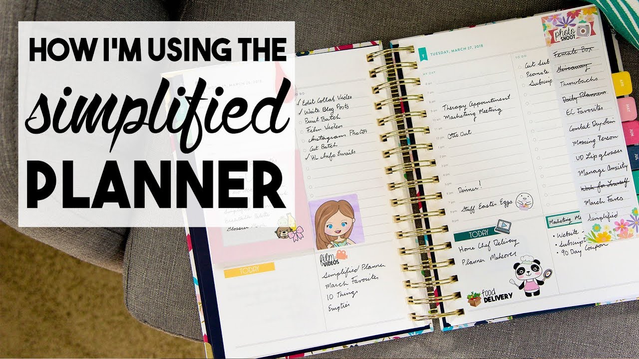 How I'm Using the Simplified Planner