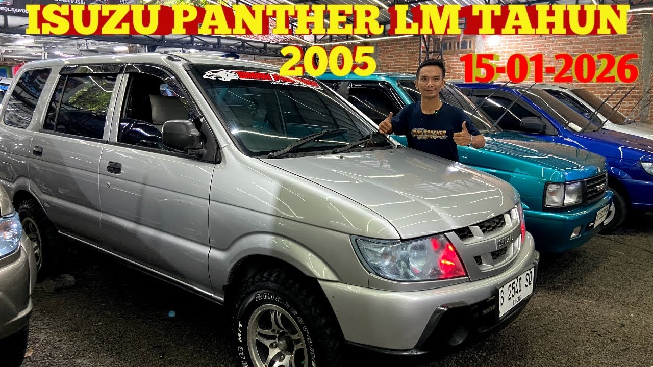 ISUZU PANTHER LM TAHUN 2005 GAGAH IRIT BERTENAGA ‼️ YANG ADA DI SHOWROOM OMAH PATHER PONOROGO ‼️