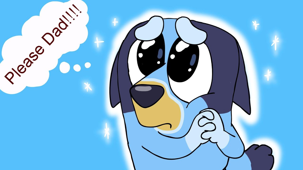 Drawing Bluey Cute face | bluey