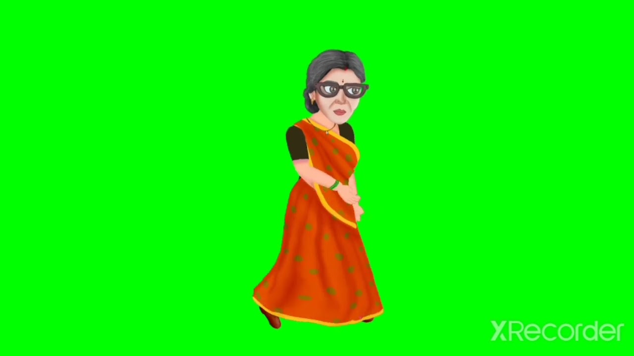 green screen video of croma toons for best video animation