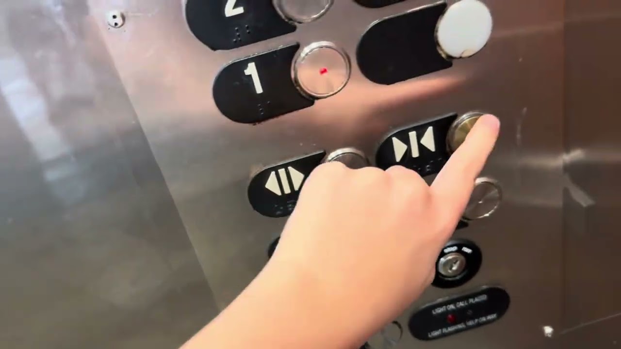 (HUGE) Otis Series 5 Elevator at Ala Moana Center, Honolulu, HI