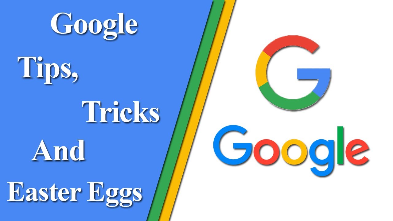 TOP 10 * GOOGLE TIPS AND TRICKS / GOOGLE GAMES / GOOGLE EASTER EGGS